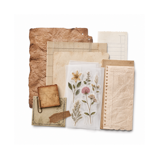 Vintage Scrapbooking & Junk Journal Kit